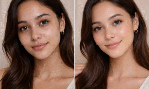 "It’s like a facelift" this airy essence powder for $4 brightens the skin and smoothes dark circles