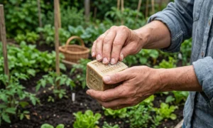This 3-second gesture before gardening with your bare hands keeps your nails clean