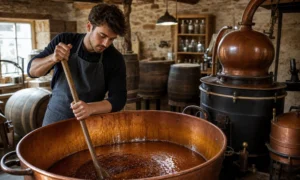 At 23, he makes a living from this spirits trade, classified as a living heritage… and explains why it could soon disappear