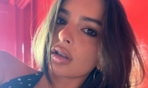 Emily Ratajkowski is banking on this Mango dress for less than $60 for all summer 2026