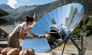 In this village, this baker bakes her bread using this forgotten technique using free energy, the result is clear