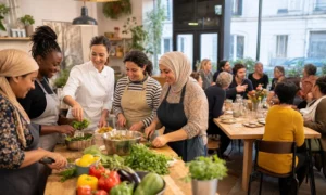This kitchen open one day a week transforms the lives of precarious women, and the result is clear