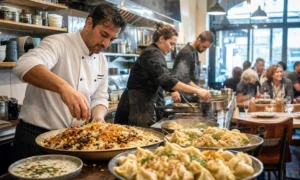 This refugee is shaking up diners in this northern city with cuisine inspired by his country, and you need to taste the history