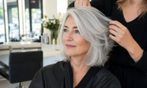 White hair: 3 steps a hairdresser can take to avoid the aged effect (the 2nd mistake, everyone makes it)