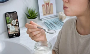 White teeth: this viral mouthwash on TikTok… and dentists finally reveal what it really does