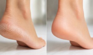 "My heels were super dry" : this mask at a low price removes calluses without a rasp