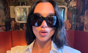 Hailey Bieber and Dua Lipa are banking on this mirror lip trend that plumps up the mouth without injections