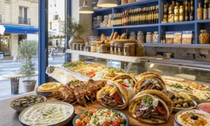 This new Greek address from Dina Nikolaou will shake up lunches in a Parisian neighborhood from the start of the 2026 school year