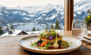 Emmanuel Renaut: this high mountain place transforms each meal into a confusing experience, even the regulars are confused