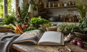 Julien Médard, starred chef, signs this committed book on sustainable Berry cuisine which could well change the way you cook