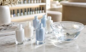Luminous nails: this water effect manicure is making nail bars panic in 2026