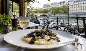 This terrace in the capital where a chef enhances a luxury ingredient all year round thrills gourmets, you should take advantage of it