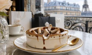 This trompe l’oeil dessert by Alina Prokopenko disgusts at first sight… and fascinates fashion houses in France