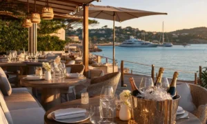 This beach club in an ultra-luxury village on the Côte d’Azur signs a 7-figure bill in one weekend, and even the tax authorities are amazed