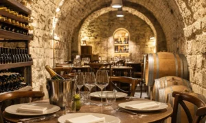 This secret cellar in a Champagne town is home to the most discreet restaurant in the area… and the regulars want to keep it to themselves