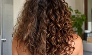 "96/100 on Yuka" : this inexpensive 3-in-1 hair mask smells like summer and redefines curls for 72 hours